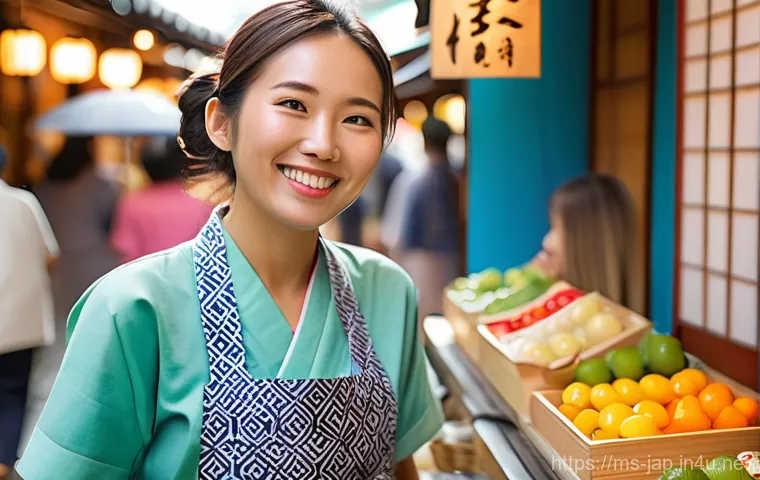 일본어 일상 회화 표현 - Prompt 1: Friendly Interaction in a Japanese Market** 일본어 일상 회화 표현 - Prompt 1: Friendly Interaction in a Japanese Market**