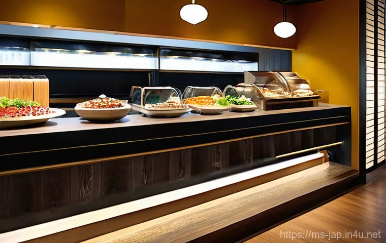 일본어의 외래어 유입 역사 - **Prompt 2: Modern Tokyo Street with Katakana Loanwords**
    A vibrant and energetic street scene i...